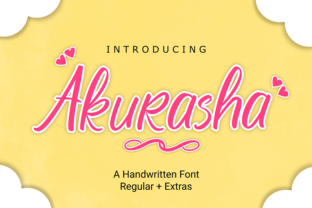 Akurasha: A Charming Script Handwritten Font for Web Design