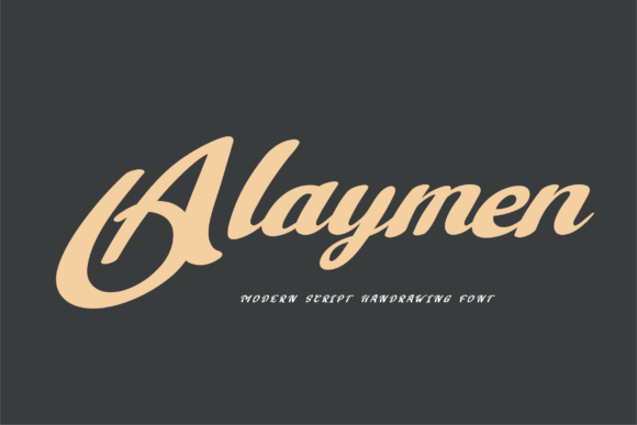 Alaymen: A Casual Handwritten Font for Editorial Design