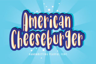 AmericanCheeseburger: The Happy Handwritten Font for Bold Campaigns