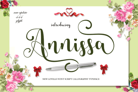 Annissa: A Modern Calligraphy Font for Branding