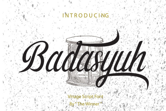 Badasyuh Font for Elegant Handmade Designs