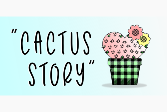 Cactus Story Font for Modern Web Design