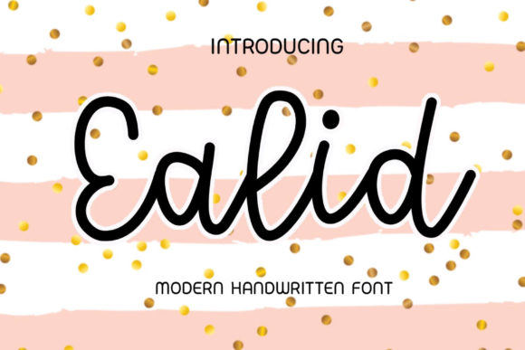 Ealid: The Handwritten Font That Elevates Small Business Branding