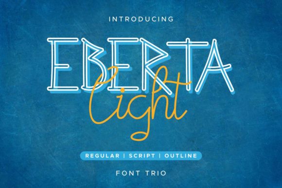 Eberta Light Typeface for Modern Branding