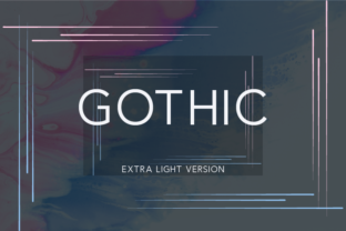 Gothic Extra Light Typeface for Elegant Branding