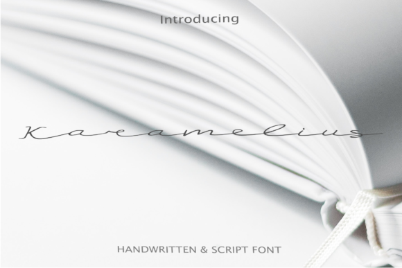 Karamelius: An Elegant Script Handwritten Font for Branding