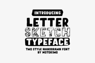 Letter Sketch: A Handwritten Typeface for Makers