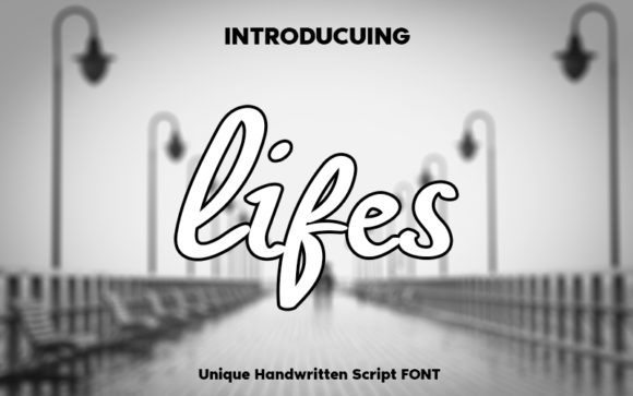 Lifes Font Review: Elegant Script for Designers