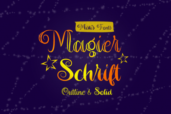 Magier Schrift Typeface for Modern Branding