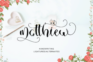 Matthiew Font: A Modern Calligraphy Masterpiece
