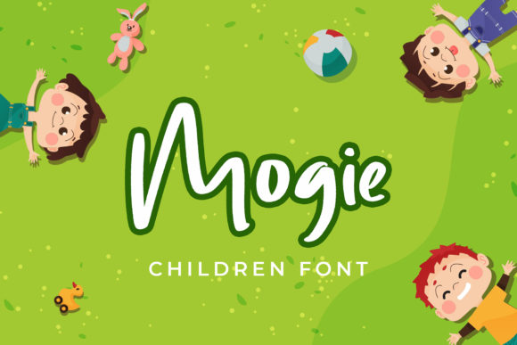 Mogie: A Joyful Handwritten Font for Web Design