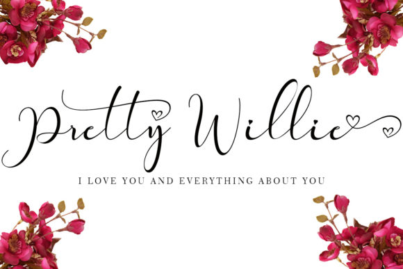 Pretty Willie Font Review: Elegant Script for Designers