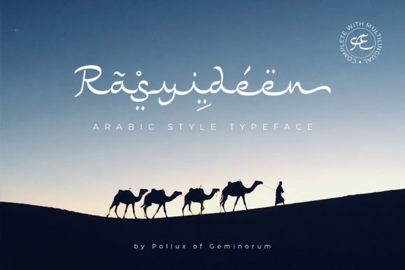 Rasyideen Font for Elegant Web Design