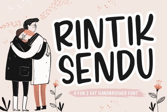 Rintik Sendu Font for Handmade Branding