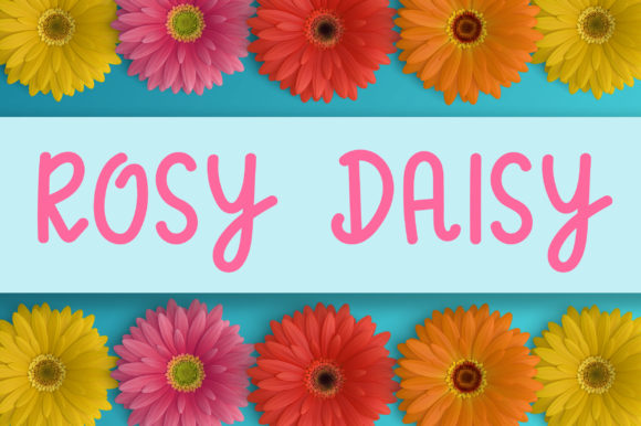 Rosy Daisy: A Friendly Script Font for Small Business Branding