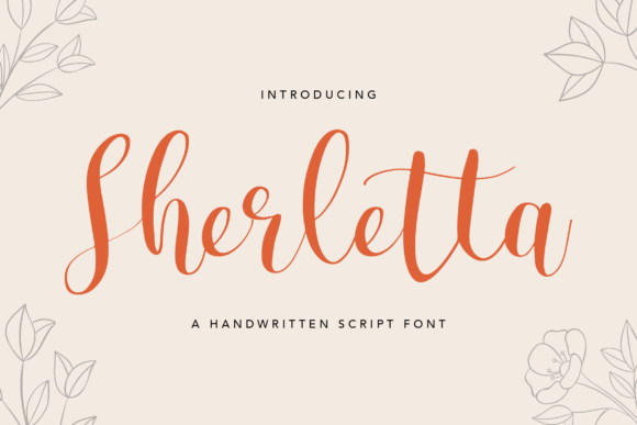 Sherletta: A Timeless Script Handwritten Font for Editors