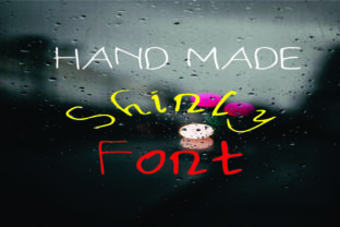Shinly Font: Authentic Handwritten Charm for Makers