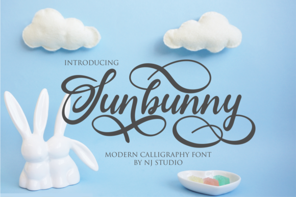 Sunbunny Font: Elevate Editorial Design with Modern Script