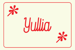 Yullia: A Smooth Typeface for Editorial Design